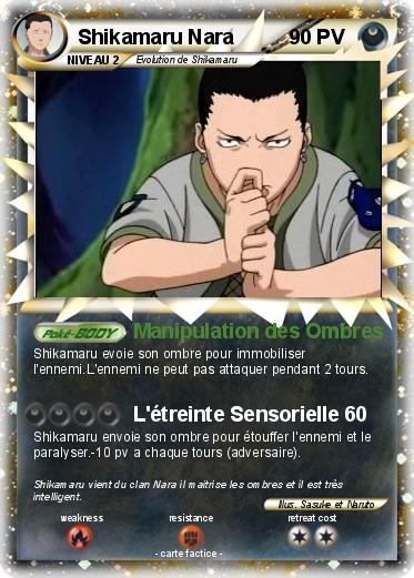 Pokemon Shikamaru Nara