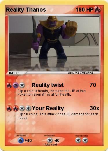 Pokemon Reality Thanos