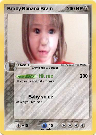 Pokemon Brody Banana Brain