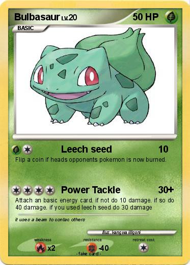 Pokemon Bulbasaur