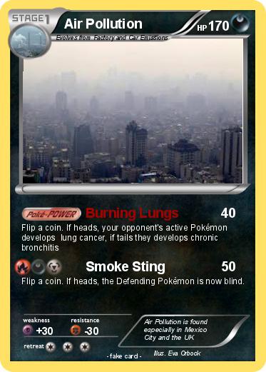 Pokemon Air Pollution
