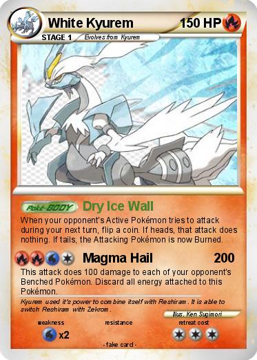 Pokemon White Kyurem