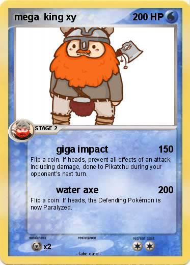 Pokemon mega  king xy