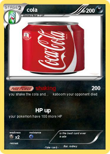 Pokemon cola