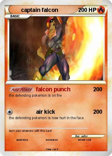 Pokemon captain falcon