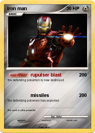Pokemon iron man