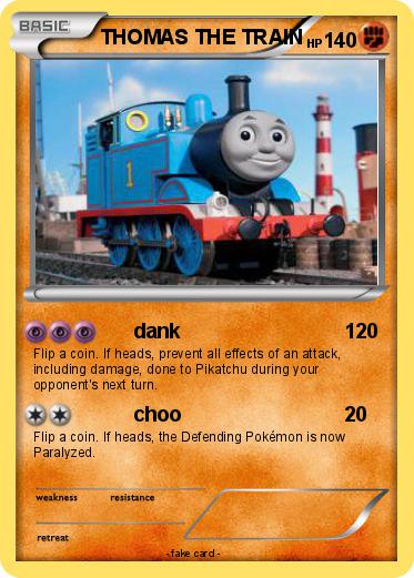 Pokemon THOMAS THE TRAIN