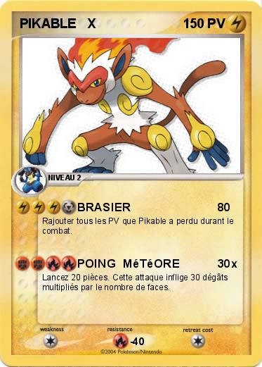 Pokemon PIKABLE   X