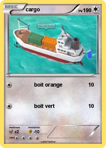 Pokemon cargo