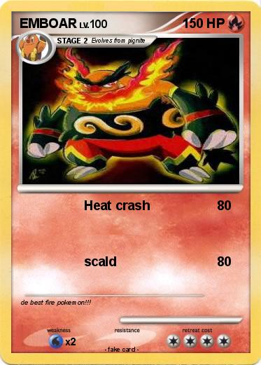 Pokemon EMBOAR