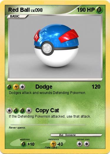 Pokemon Red Ball