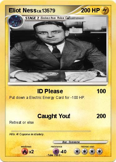 Pokemon Eliot Ness