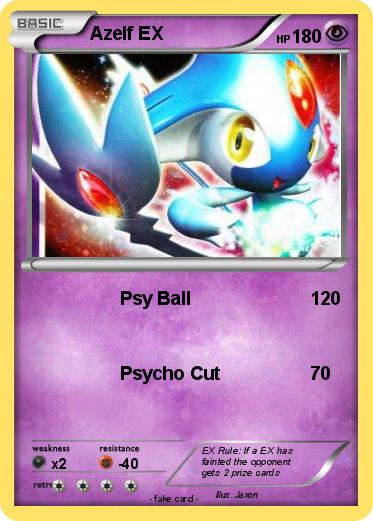 Pokemon Azelf EX