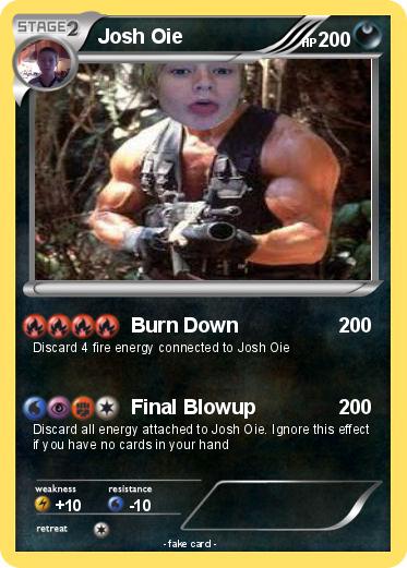 Pokemon Josh Oie