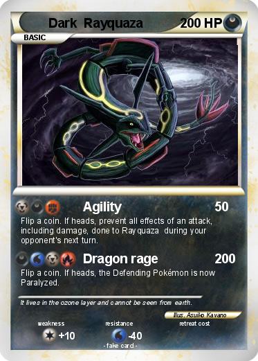 Pokemon Dark  Rayquaza