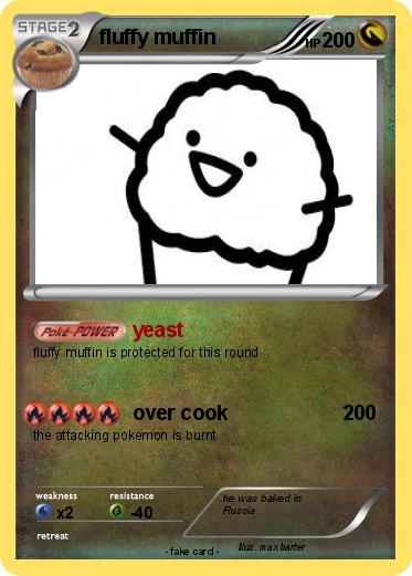 Pokemon fluffy muffin