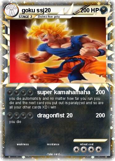 Pokemon goku ssj20