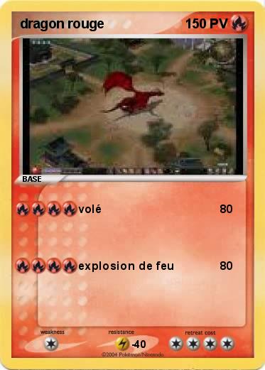 Pokemon dragon rouge