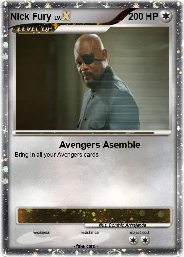 Pokemon Nick Fury