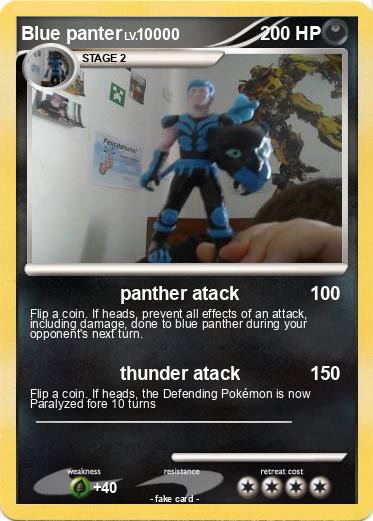 Pokemon Blue panter