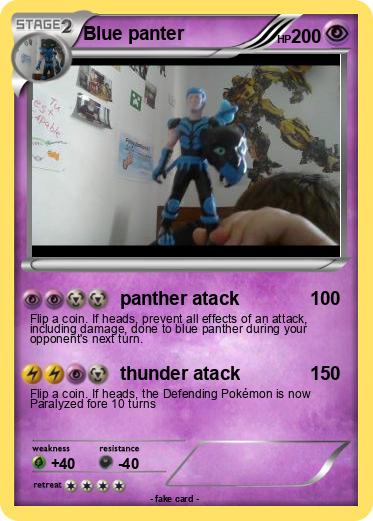 Pokemon Blue panter