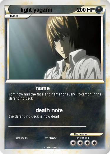 Pokemon light yagami