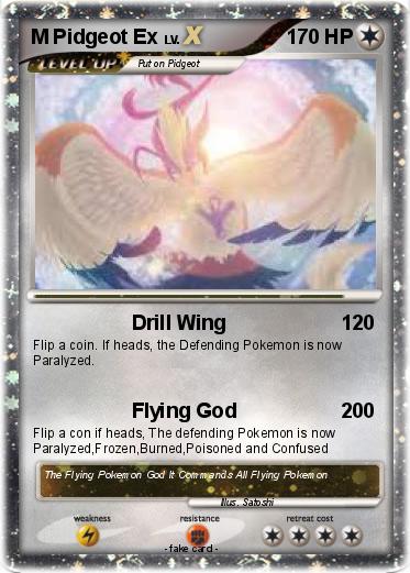 Pokemon M Pidgeot Ex
