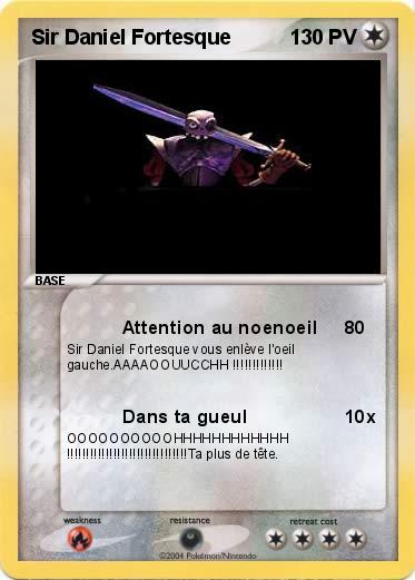 Pokemon Sir Daniel Fortesque
