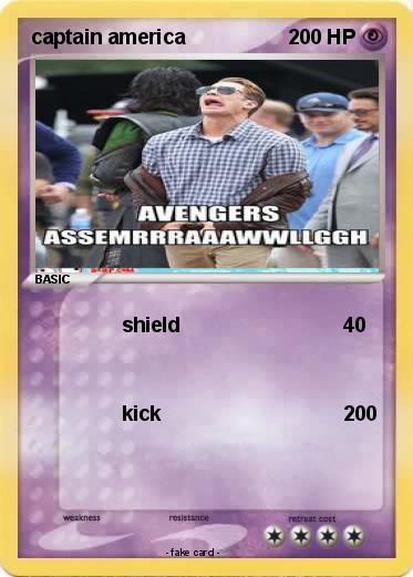 Pokemon captain america