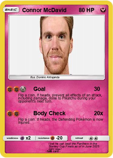 Pokemon Connor McDavid