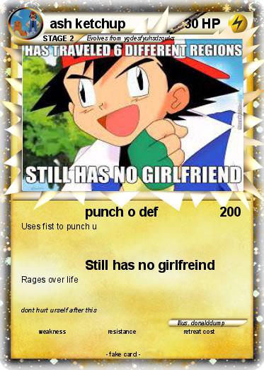 Pokemon ash ketchup