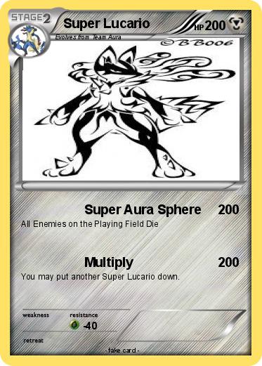 Pokemon Super Lucario
