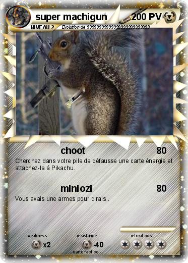 Pokemon super machigun