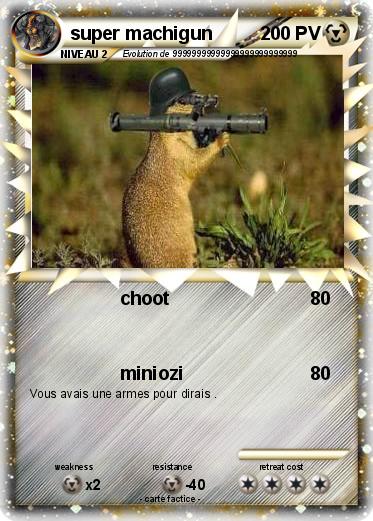 Pokemon super machigun