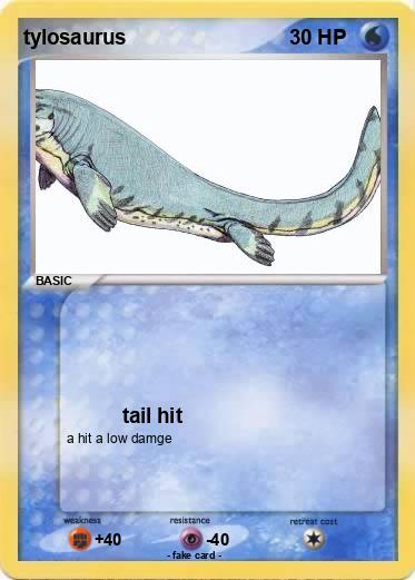 Pokemon tylosaurus
