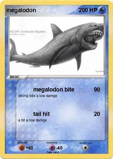 Pokemon megalodon