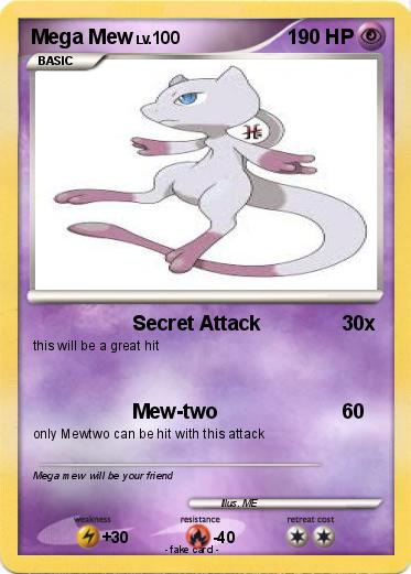 Pokemon Mega Mew