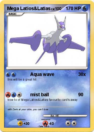 Pokemon Mega Latios&Latias