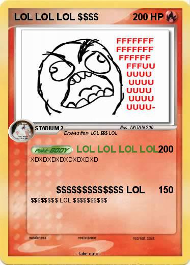 Pokemon LOL LOL LOL $$$$