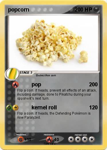 Pokemon popcorn