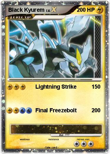 Pokemon Black Kyurem