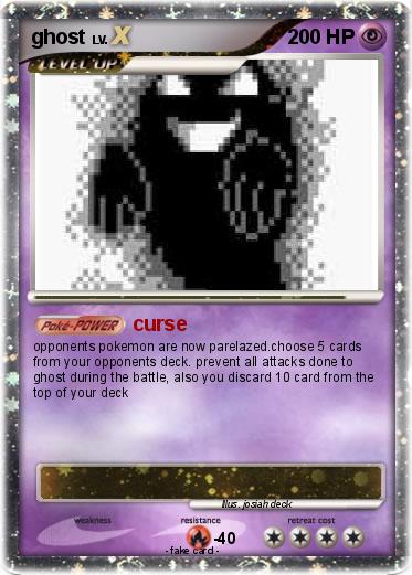 Pokemon ghost