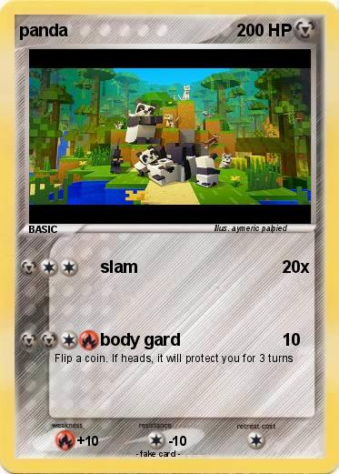 Pokemon panda