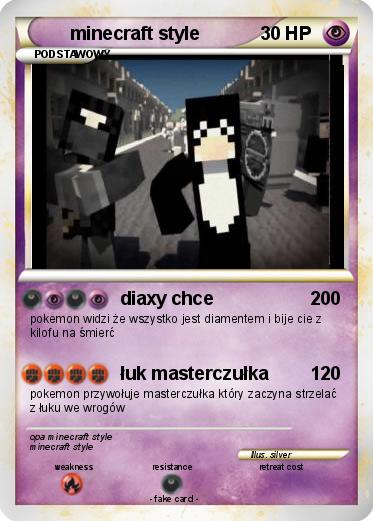 Pokemon minecraft style