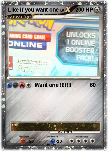 Pokemon Like if you want one