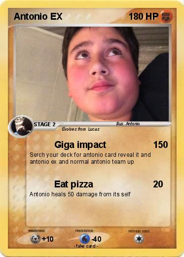 Pokemon Antonio EX