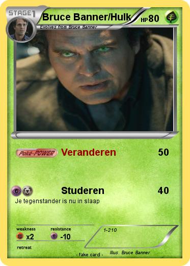 Pokemon Bruce Banner/Hulk