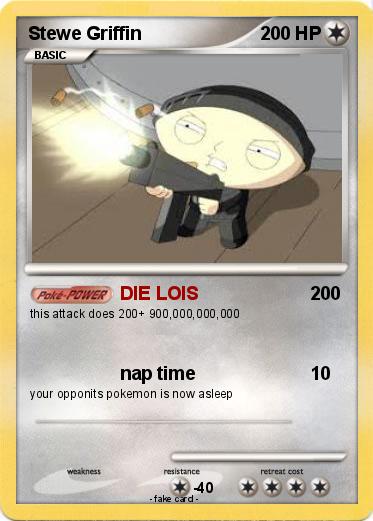 Pokemon Stewe Griffin