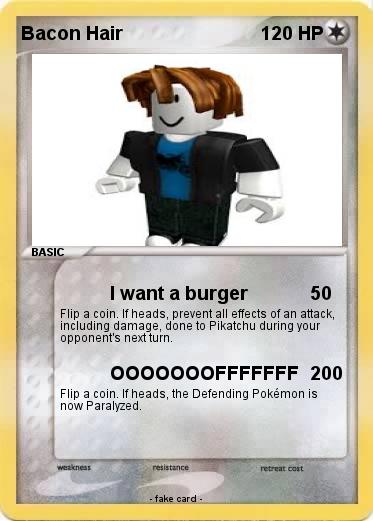 Pokemon Bacon Hair