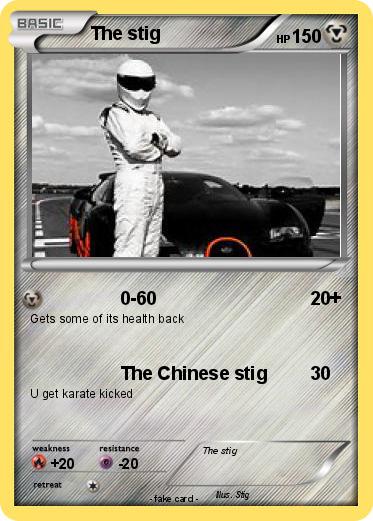 Pokemon The stig